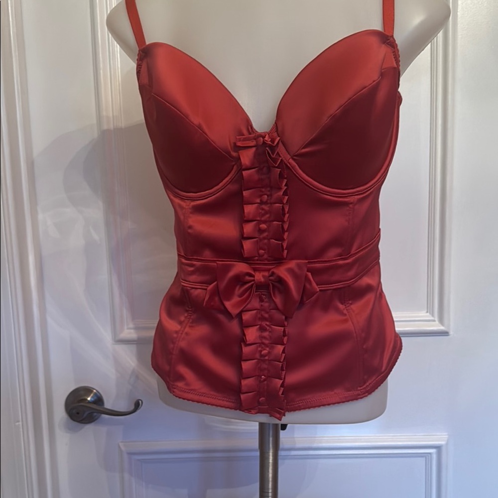 Victoria's Secret Red Bustier